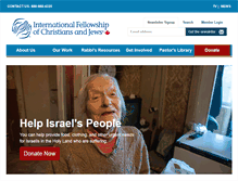 Tablet Screenshot of ifcj.ca
